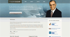 Desktop Screenshot of kazmir.org